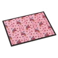 thumbnail image 1 of Carolines Treasures BB7548MAT Watercolor Shooting Stars on Pink Indoor or Outdoor Mat, 18 x 27 in., 1 of 4