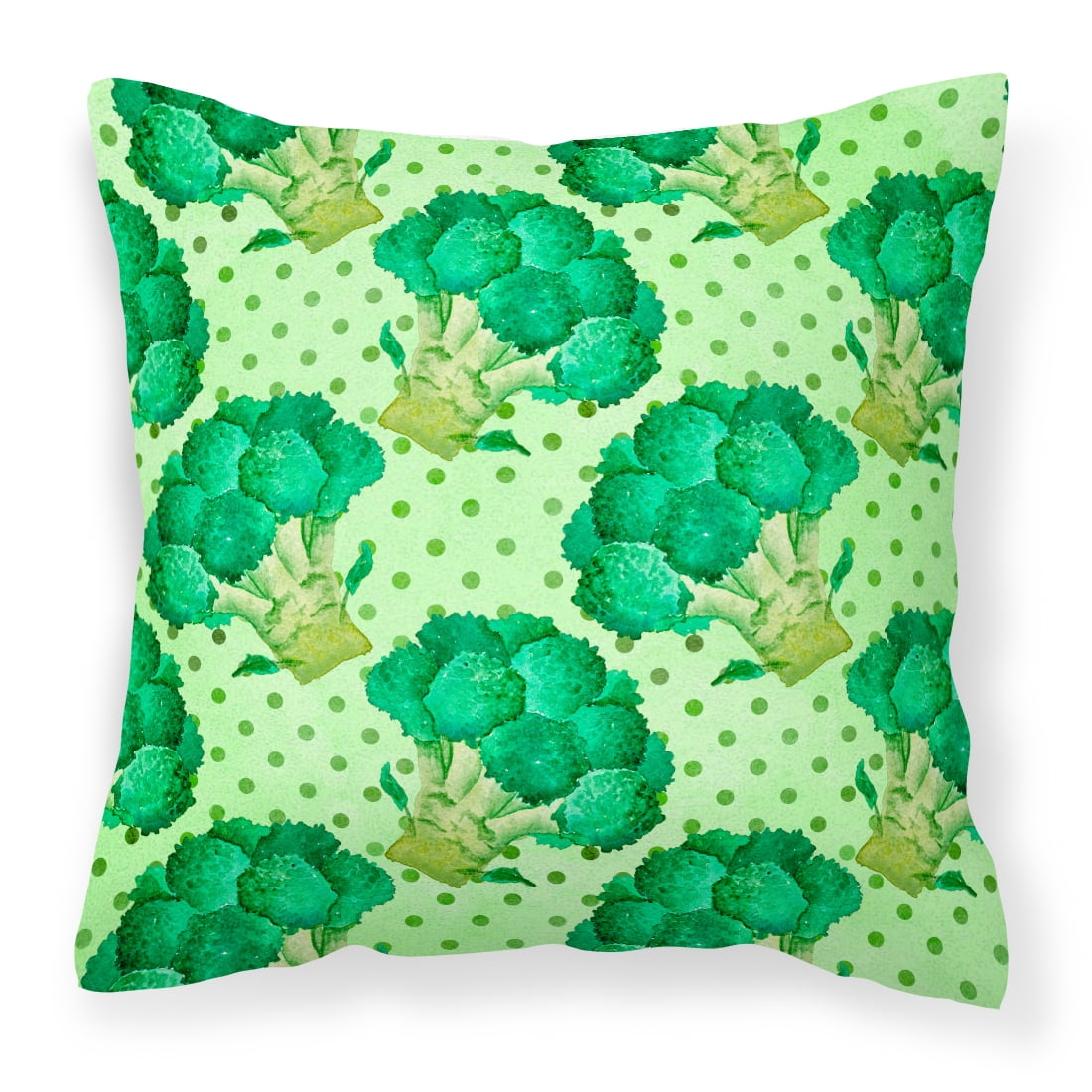Carolines Treasures BB7570PW1818 Watercolor Broccoli Fabric Decorative ...