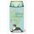 thumbnail image 1 of Carolines Treasures BB7579TBC Welcome Friends Bernese Mountain Dog Tall Boy Beverage Insulator Hugger  Tall Boy, 1 of 1