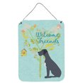thumbnail image 1 of Carolines Treasures BB7587DS1216 Welcome Friends Black Great Dane Wall or Door Hanging Prints 12x16 multicolor, 1 of 2