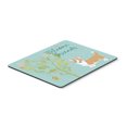 thumbnail image 1 of Carolines Treasures BB7611MP Welcome Friends Cardigan Welsh Corgi Red Mouse Pad Hot Pad or Trivet Large multicolor, 1 of 1
