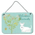 thumbnail image 1 of Carolines Treasures BB7617DS812 Welcome Friends White Scottish Terrier Wall or Door Hanging Prints  8x12 multicolor, 1 of 1