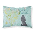 thumbnail image 1 of Carolines Treasures BB7618PILLOWCASE Welcome Friends Black Cocker Spaniel Fabric Standard Pillowcase Standard multicolor, 1 of 2
