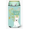 thumbnail image 1 of Carolines Treasures BB7635TBC Welcome Friends White French Bulldog Tall Boy Beverage Insulator Hugger  Tall Boy, 1 of 1