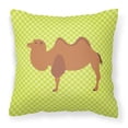 thumbnail image 1 of Carolines Treasures BB7644PW1818 Bactrian Camel Green Fabric Decorative Pillow, 18 x 18 in., 1 of 2