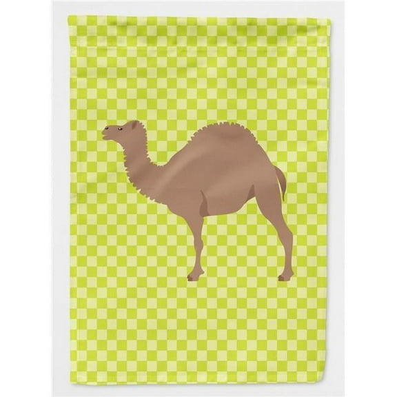 Carolines Treasures BB7645GF F1 Hybrid Camel Green Flag Garden Size