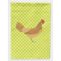 Carolines Treasures BB7658GF Frisian Friesian Chicken Green Flag Garden Size