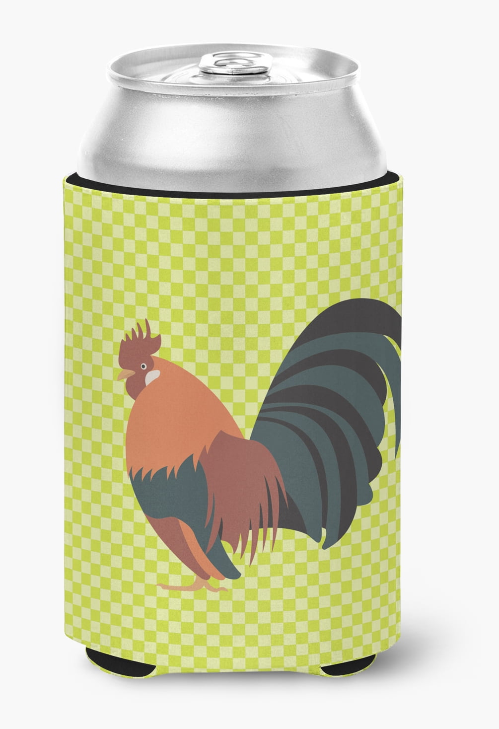 Carolines Treasures BB7662CC Dutch Bantam Chicken Green Can or Bottle Hugger