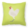 thumbnail image 1 of Carolines Treasures BB7663PW1818 German Langshan Chicken Green Fabric Decorative Pillow, 18 x 18 in., 1 of 2