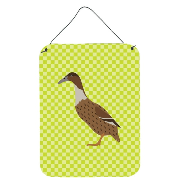 Carolines Treasures BB7687DS1216 Dutch Hook Bill Duck Green Wall or Door Hanging Prints