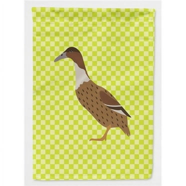 Carolines Treasures BB7687GF Dutch Hook Bill Duck Green Flag Garden Size