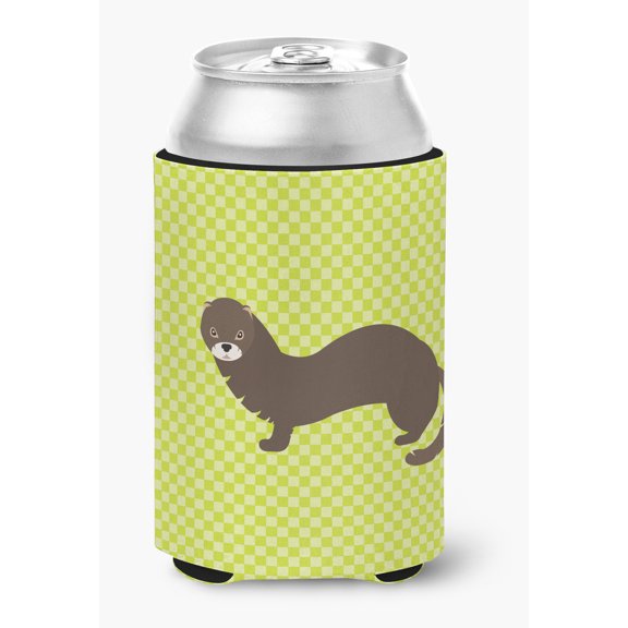 Carolines Treasures BB7694CC Russian or European Mink Green Can or Bottle Hugger