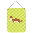 thumbnail image 1 of Caroline's Treasures BB7696DS1216 Weasel Green Wall or Door Hanging Prints, 12x16, multicolor, 1 of 2