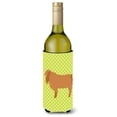 thumbnail image 1 of Carolines Treasures BB7711LITERK American Lamancha Goat Green Wine Bottle Beverge Insulator Hugger, 1 of 1
