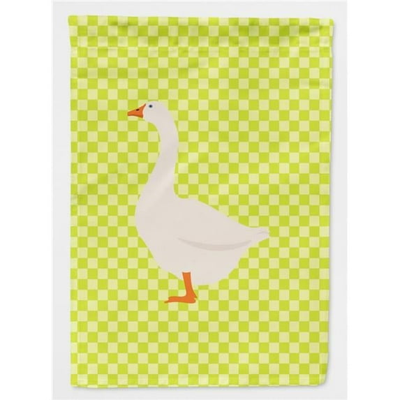 Carolines Treasures BB7718GF Embden Goose Green Flag Garden Size