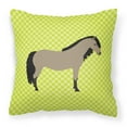 thumbnail image 1 of Carolines Treasures BB7736PW1414 Welsh Pony Horse Green Fabric Decorative Pillow, 14 x 14 in., 1 of 2