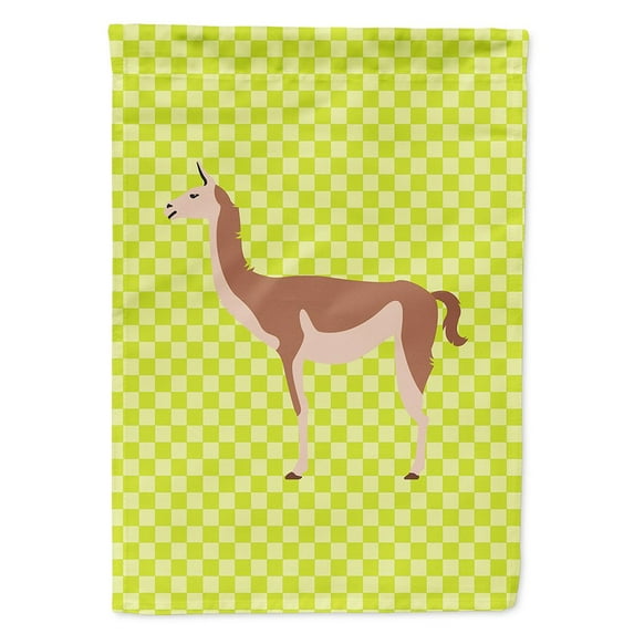 Carolines Treasures BB7747CHF Guanaco Green Flag Canvas House