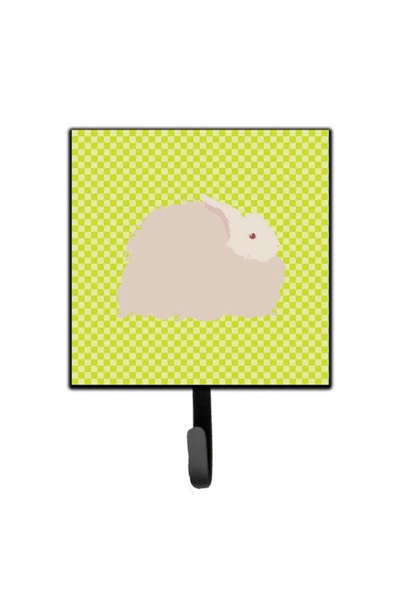 Carolines Treasures BB7785SH4 Fluffy Angora Rabbit Green Leash or Key Holder