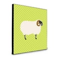 thumbnail image 1 of Carolines Treasures  8 x 8 x 0.625 in. Scottish Blackface Sheep Green Artwork Panel Wall Decor, 1 of 1