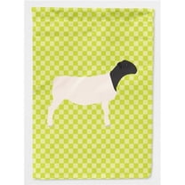 Caroline's Treasures BB7804GF Dorper Sheep Green Flag Garden Size , Small, multicolor