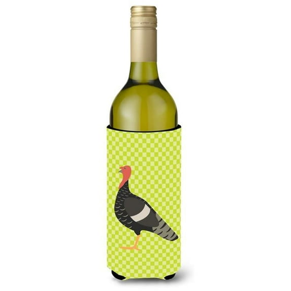 Carolines Treasures BB7813LITERK Marragansett Turkey Green Wine Bottle Beverge Insulator Hugger