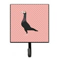 thumbnail image 1 of Carolines Treasures BB7945SH4 English Carrier Pigeon Pink Check Leash or Key Holder, 1 of 2