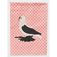 thumbnail image 1 of Caroline's Treasures BB7946GF Saxon Fairy Swallow Pigeon Pink Check Flag Garden Size , Small, multicolor, 1 of 3