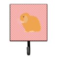 thumbnail image 1 of Carolines Treasures BB7968SH4 Holland Lop Rabbit Pink Check Leash or Key Holder, 1 of 1