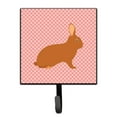 thumbnail image 1 of Carolines Treasures BB7969SH4 Rex Rabbit Pink Check Leash or Key Holder, 1 of 1