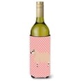 thumbnail image 1 of Carolines Treasures BB7979LITERK Kerry Hill Sheep Pink Check Wine Bottle Beverge Insulator Hugger, 1 of 1