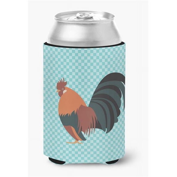 Carolines Treasures BB8010CC Dutch Bantam Chicken Blue Check Can or Bottle Hugger