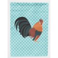 thumbnail image 1 of Caroline's Treasures BB8010GF Dutch Bantam Chicken Blue Check Flag Garden Size , Small, multicolor, 1 of 3