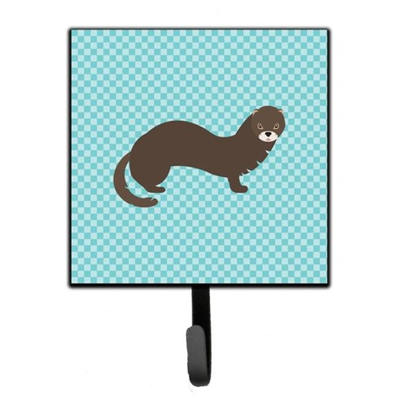 Carolines Treasures BB8042SH4 Russian or European Mink Blue Check Leash or Key Holder