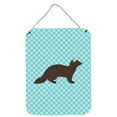 thumbnail image 1 of Carolines Treasures BB8043DS1216 Sable Marten Blue Check Wall or Door Hanging Prints, 1 of 2