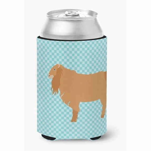 Carolines Treasures BB8059CC American Lamancha Goat Blue Check Can or Bottle Hugger