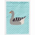 thumbnail image 1 of Caroline's Treasures BB8067GF Pilgrim Goose Blue Check Flag Garden Size , Small, multicolor, 1 of 3