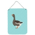 thumbnail image 1 of Carolines Treasures BB8071DS1216 Toulouse Goose Blue Check Wall or Door Hanging Prints, 1 of 2