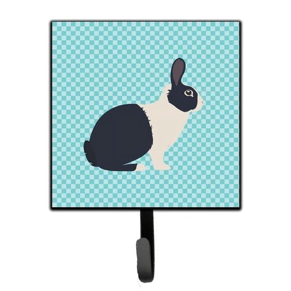Carolines Treasures BB8132SH4 Dutch Rabbit Blue Check Leash or Key Holder
