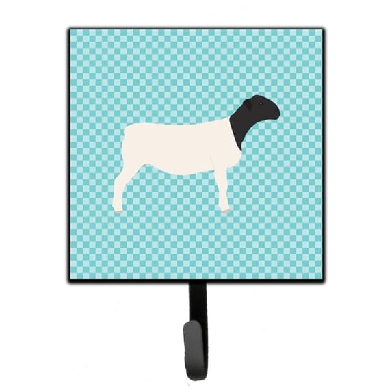 Carolines Treasures BB8152SH4 Dorper Sheep Blue Check Leash or Key Holder