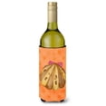 thumbnail image 1 of Carolines Treasures BB8173LITERK Sea Shell Orange Polkadot Wine Bottle Beverge Insulator Hugger  Wine Bottle multicolor, 1 of 1