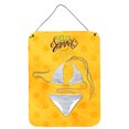 thumbnail image 1 of Carolines Treasures BB8197DS1216 Bikini Swimsuit Yellow Polkadot Wall or Door Hanging Prints Yellow 12x16 multicolor, 1 of 2