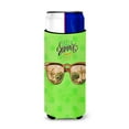 thumbnail image 1 of Carolines Treasures BB8205MUK Beach Sunglasses Green Polkadot Michelob Ultra Hugger for slim cans  Slim Can multicolor, 1 of 3