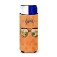 thumbnail image 1 of Carolines Treasures BB8208MUK Beach Sunglasses Orange Polkadot Michelob Ultra Hugger for slim cans  Slim Can multicolor, 1 of 3