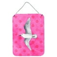 thumbnail image 1 of Carolines Treasures BB8229DS1216 Sea Gull Pink Polkadot Wall or Door Hanging Prints Pink 12x16 multicolor, 1 of 2