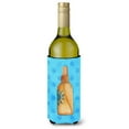 thumbnail image 1 of Carolines Treasures BB8261LITERK Message in a Bottle Blue Polkadot Wine Bottle Beverge Insulator Hugger  Wine Bottle, 1 of 1
