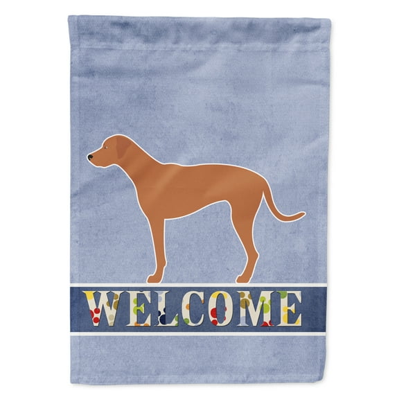 Rhodesian Ridgeback Welcome Garden Flag