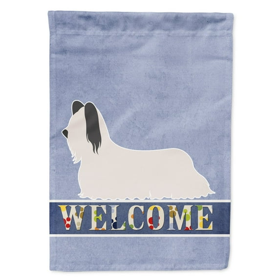 Carolines Treasures BB8278GF Skye Terrier Welcome Flag Garden Size Small multicolor