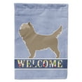 thumbnail image 1 of Carolines Treasures BB8286CHF Cairn Terrier Welcome Flag Canvas House Size  Large multicolor, 1 of 4