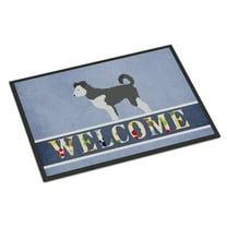 Carolines Treasures BB8297MAT Pumi Welcome Door Mat Indoor Rug or Outdoor Welcome Mat 18x27 Doormat 27"L x 18"W