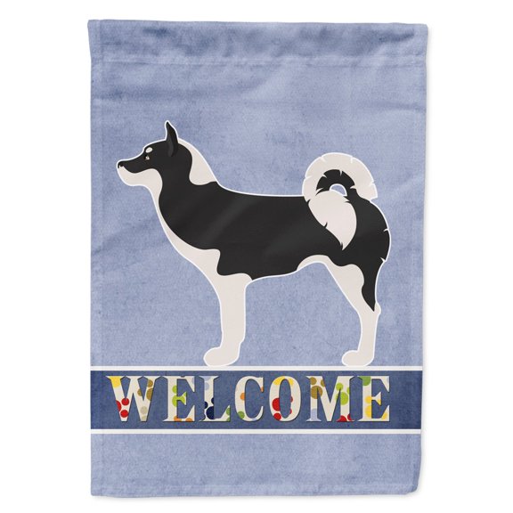 Carolines Treasures BB8338GF Greenland Dog Welcome Flag Garden Size